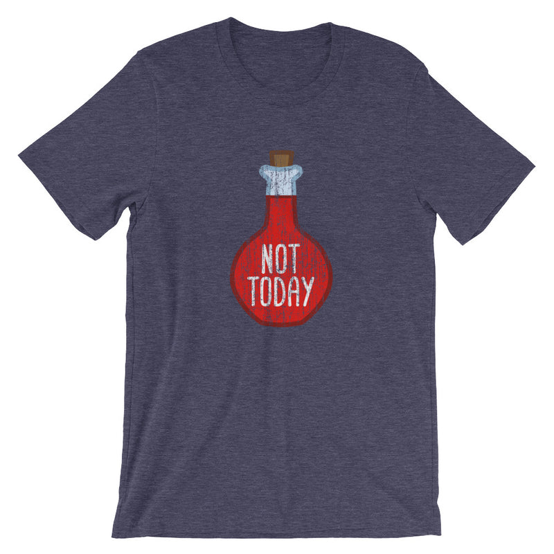 Not Today T-Shirt - Geeky merchandise for people who play D&D - Merch to wear and cute accessories and stationery Paola&