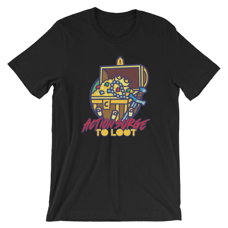 Action Surge Shirt - Geeky merchandise for people who play D&D - Merch to wear and cute accessories and stationery Paola&