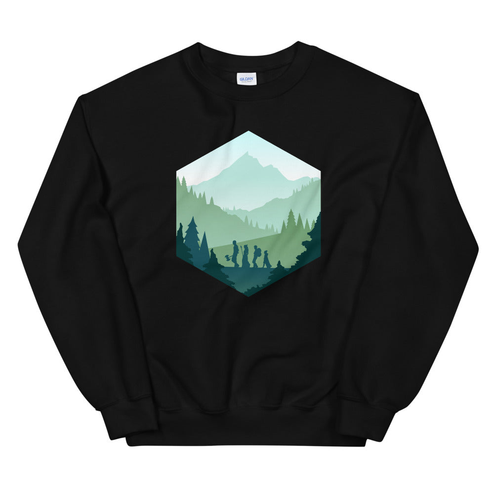 Adventure d20 Sweatshirt - Geeky merchandise for people who play D&D - Merch to wear and cute accessories and stationery Paola's Pixels