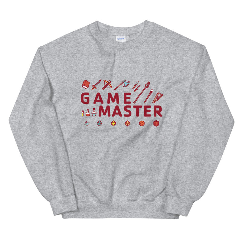 Game Master Sweatshirt - Geeky merchandise for people who play D&D - Merch to wear and cute accessories and stationery Paola&