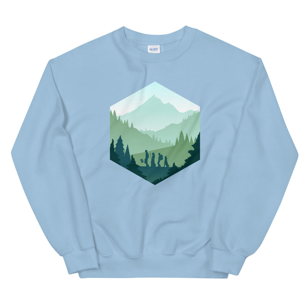 Adventure d20 Sweatshirt - Geeky merchandise for people who play D&D - Merch to wear and cute accessories and stationery Paola's Pixels