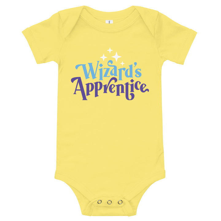 Wizard's Apprentice Baby One Piece - Geeky merchandise for people who play D&D - Merch to wear and cute accessories and stationery Paola's Pixels