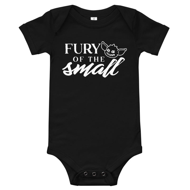 Fury of the Small Baby One Piece - Geeky merchandise for people who play D&D - Merch to wear and cute accessories and stationery Paola&