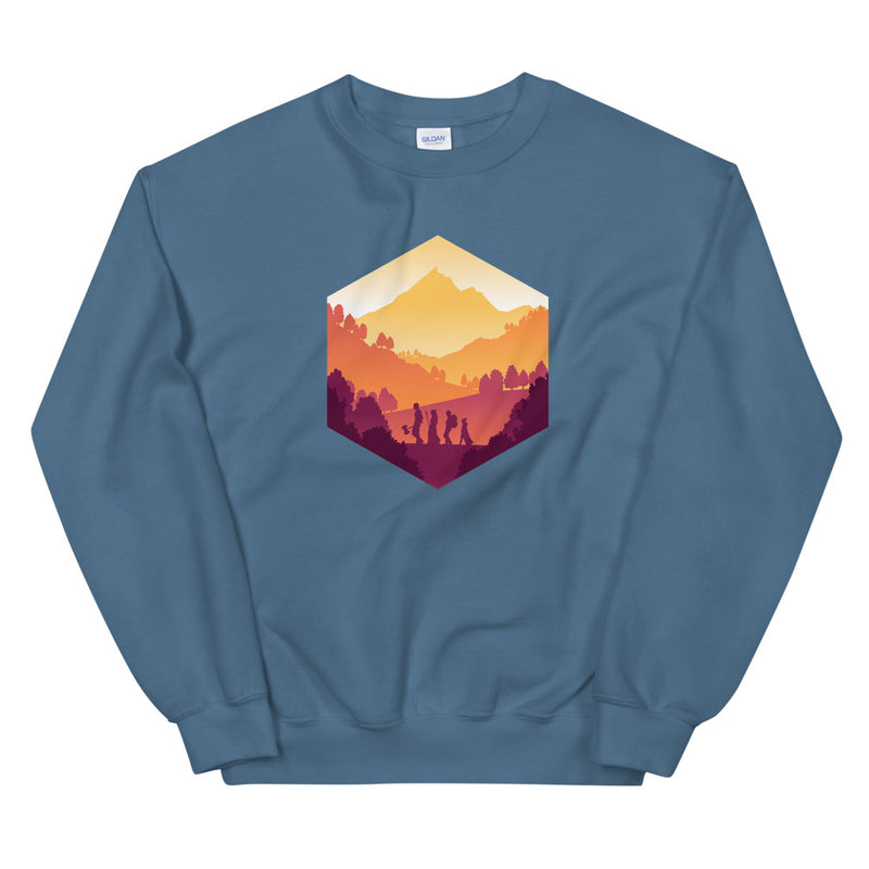 Fall Adventure Sweatshirt - Geeky merchandise for people who play D&D - Merch to wear and cute accessories and stationery Paola&