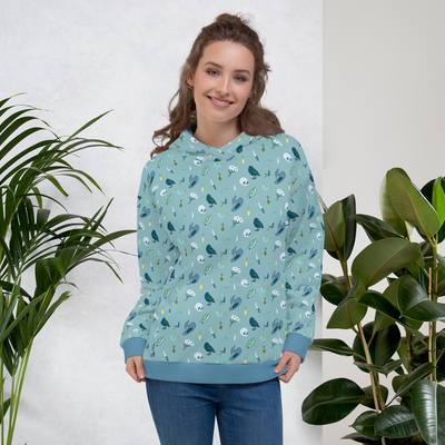 Necromancer Hoodie - Geeky merchandise for people who play D&D - Merch to wear and cute accessories and stationery Paola's Pixels