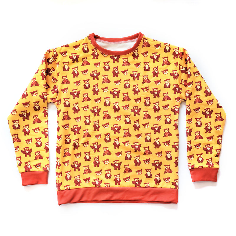 Owlbear Sweatshirt - Geeky merchandise for people who play D&D - Merch to wear and cute accessories and stationery Paola&