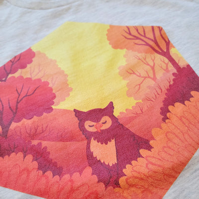 Owlbear Shirt - Geeky merchandise for people who play D&D - Merch to wear and cute accessories and stationery Paola's Pixels