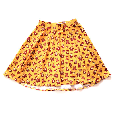 Owlbear Skater Skirt - Geeky merchandise for people who play D&D - Merch to wear and cute accessories and stationery Paola's Pixels