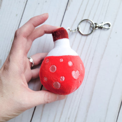 Potion of Healing Plush Keychain - Geeky merchandise for people who play D&D - Merch to wear and cute accessories and stationery Paola's Pixels