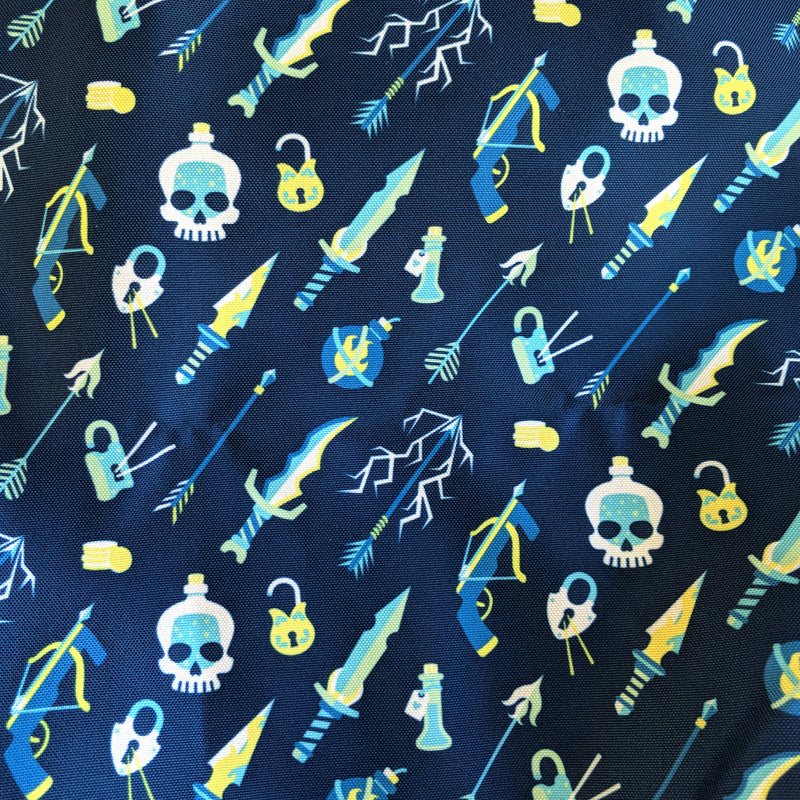 Rogue Tote Bag - Geeky merchandise for people who play D&D - Merch to wear and cute accessories and stationery Paola&