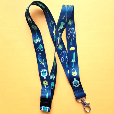Rogue Lanyard - Geeky merchandise for people who play D&D - Merch to wear and cute accessories and stationery Paola's Pixels