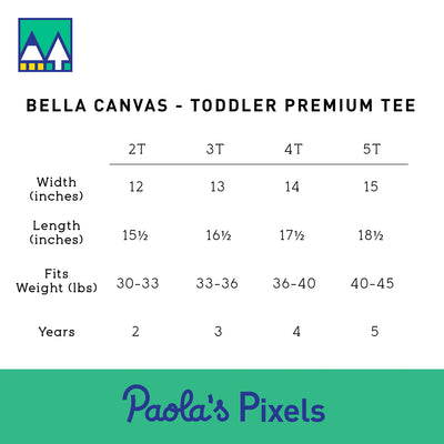 Force of Nature Toddler Shirt - Geeky merchandise for people who play D&D - Merch to wear and cute accessories and stationery Paola's Pixels