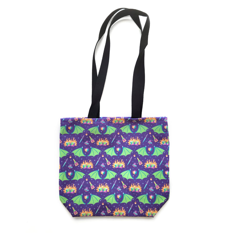 Sorcerer Tote bag - Geeky merchandise for people who play D&D - Merch to wear and cute accessories and stationery Paola&