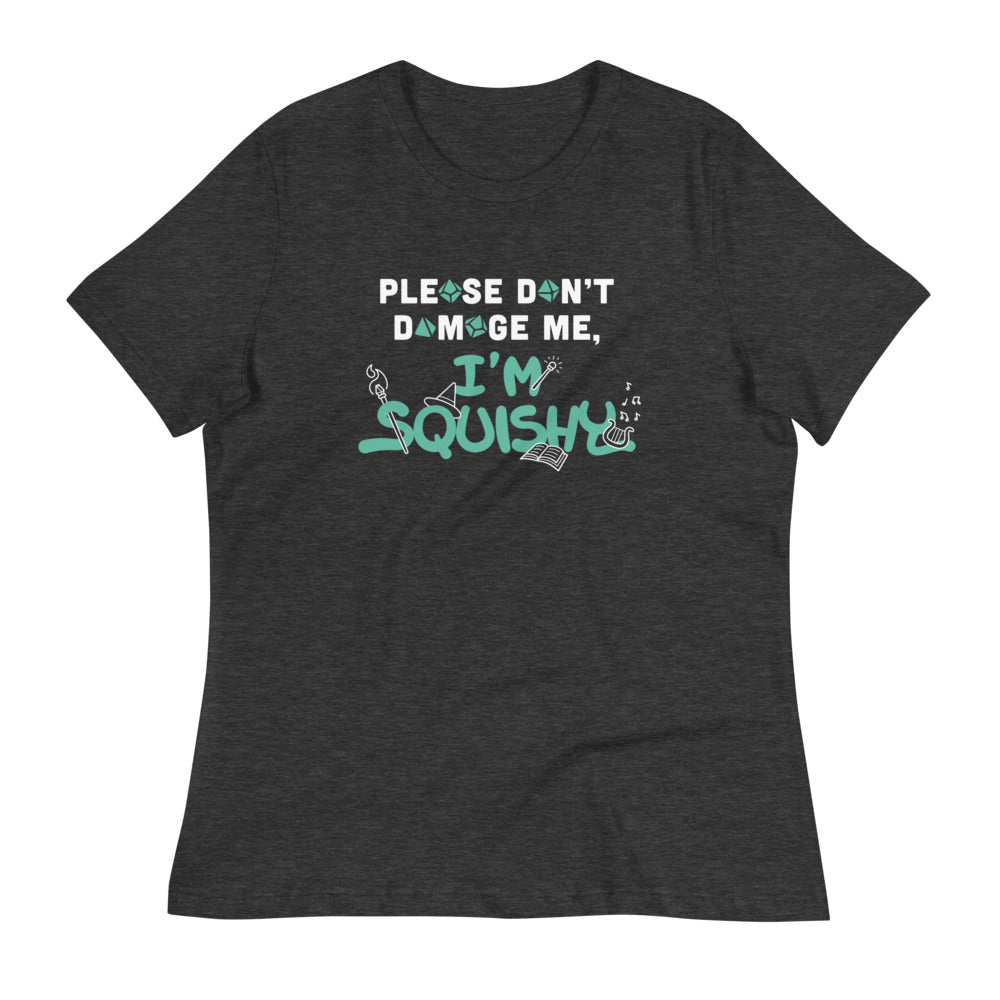 I'm Squishy Women's Shirt - Geeky merchandise for people who play D&D - Merch to wear and cute accessories and stationery Paola's Pixels