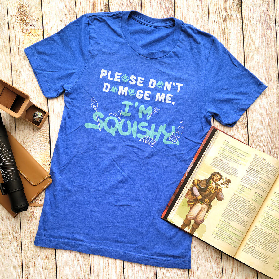 I'm Squishy Shirt - Geeky merchandise for people who play D&D - Merch to wear and cute accessories and stationery Paola's Pixels
