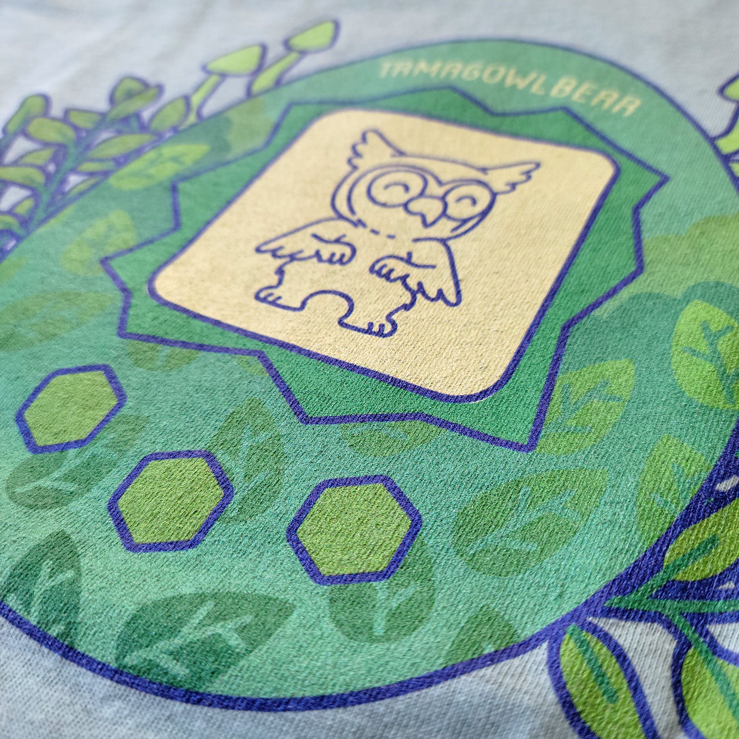 Tamagowlbear Women's Shirt - Geeky merchandise for people who play D&D - Merch to wear and cute accessories and stationery Paola's Pixels