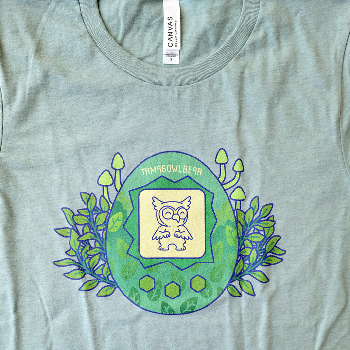 Tamagowlbear Shirt - Geeky merchandise for people who play D&D - Merch to wear and cute accessories and stationery Paola's Pixels