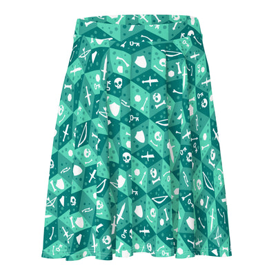 Gelatinous Cube Skater Skirt