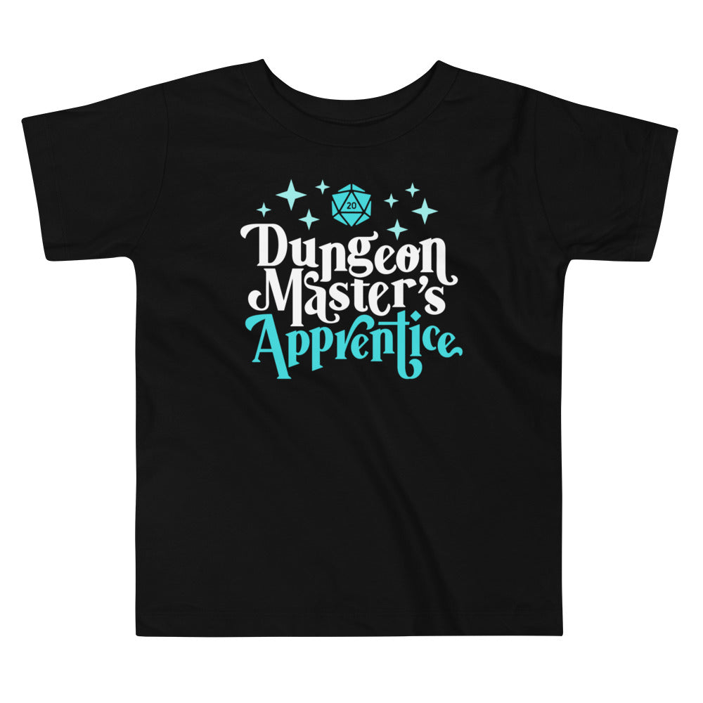Dungeon Master's Apprentice Toddler Shirt - Geeky merchandise for people who play D&D - Merch to wear and cute accessories and stationery Paola's Pixels
