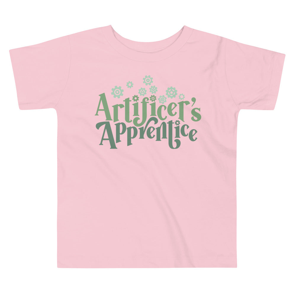 Artificer's Apprentice Toddler Shirt - Geeky merchandise for people who play D&D - Merch to wear and cute accessories and stationery Paola's Pixels