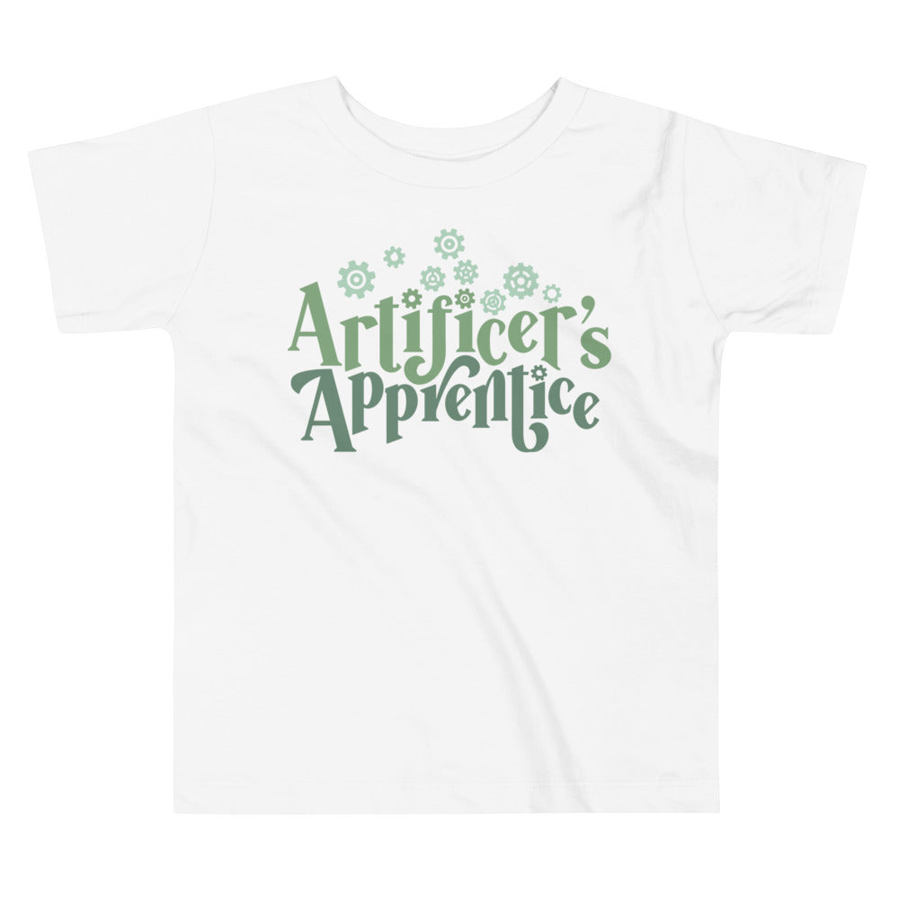 Artificer's Apprentice Toddler Shirt - Geeky merchandise for people who play D&D - Merch to wear and cute accessories and stationery Paola's Pixels