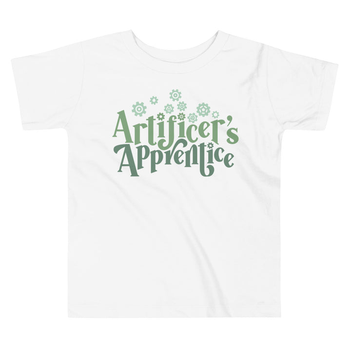 Artificer's Apprentice Toddler Shirt - Geeky merchandise for people who play D&D - Merch to wear and cute accessories and stationery Paola's Pixels