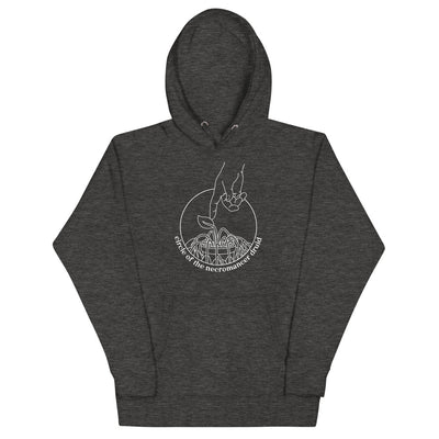 Circle of the Necromancer Druid Hoodie - Geeky merchandise for people who play D&D - Merch to wear and cute accessories and stationery Paola's Pixels