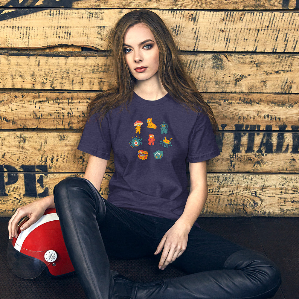 Monster Minis Shirt - Geeky merchandise for people who play D&D - Merch to wear and cute accessories and stationery Paola's Pixels