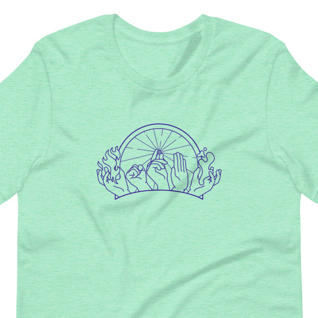 Hands of Fate Shirt - Geeky merchandise for people who play D&D - Merch to wear and cute accessories and stationery Paola's Pixels