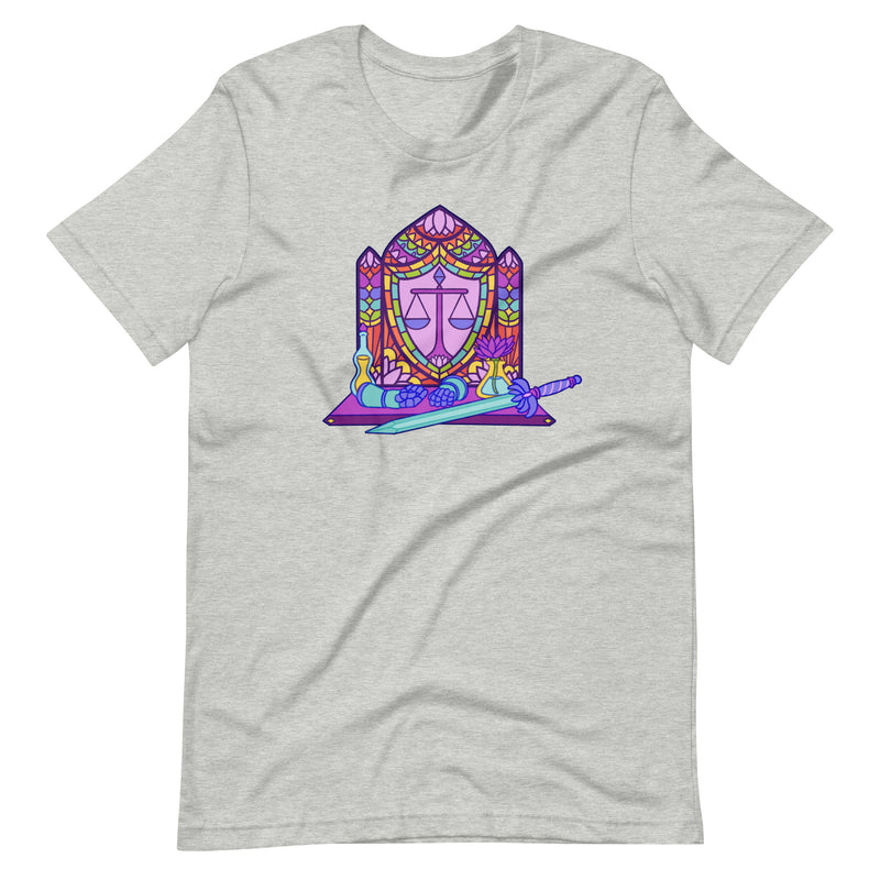 Paladin Window Shirt - Geeky merchandise for people who play D&D - Merch to wear and cute accessories and stationery Paola&