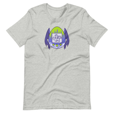 Dragon Tamagotchi Shirt - Geeky merchandise for people who play D&D - Merch to wear and cute accessories and stationery Paola's Pixels