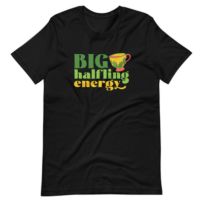 Big Halfling Energy Shirt - Geeky merchandise for people who play D&D - Merch to wear and cute accessories and stationery Paola's Pixels