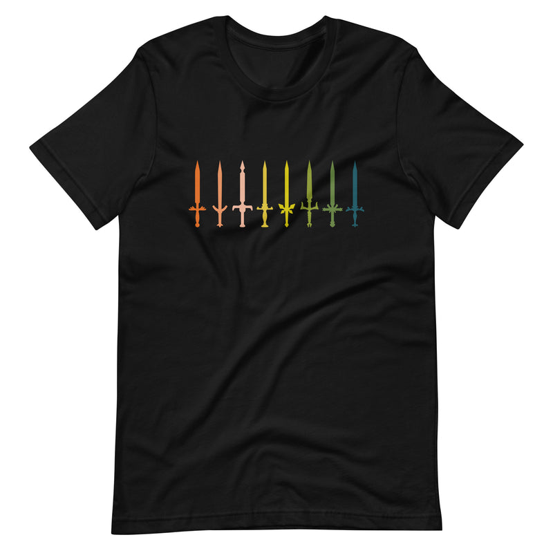 Fighter Swords Shirt - Geeky merchandise for people who play D&D - Merch to wear and cute accessories and stationery Paola&