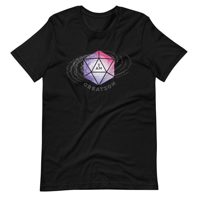 I Am Creation Shirt - Geeky merchandise for people who play D&D - Merch to wear and cute accessories and stationery Paola&