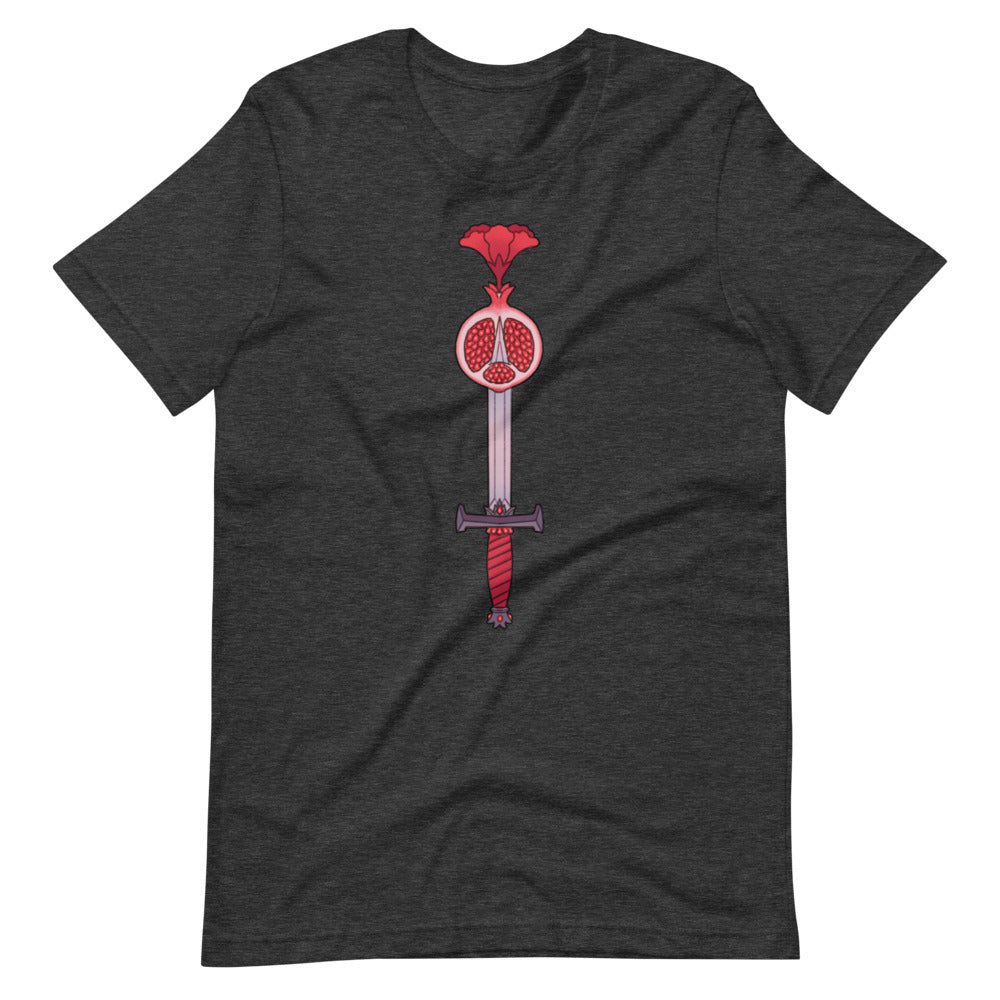 Persephone's Dagger Shirt - Geeky merchandise for people who play D&D - Merch to wear and cute accessories and stationery Paola's Pixels