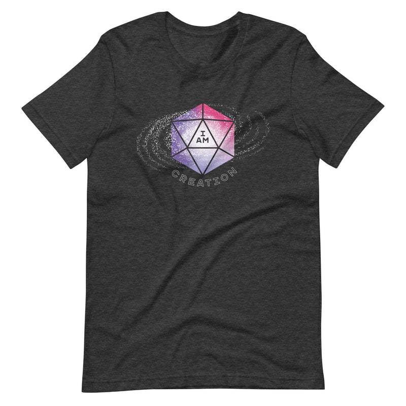 I Am Creation Shirt - Geeky merchandise for people who play D&D - Merch to wear and cute accessories and stationery Paola&