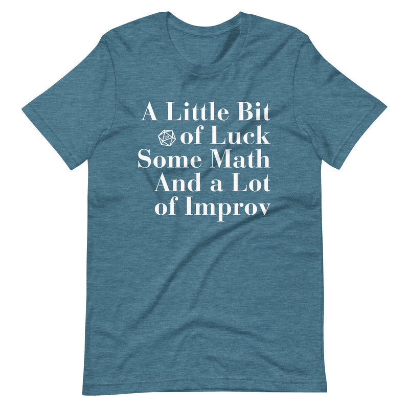 Type D&D Shirt Dark Version - Geeky merchandise for people who play D&D - Merch to wear and cute accessories and stationery Paola&