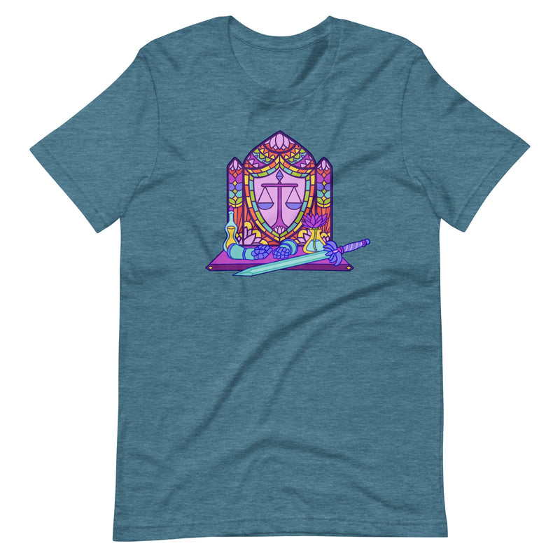Paladin Window Shirt - Geeky merchandise for people who play D&D - Merch to wear and cute accessories and stationery Paola&