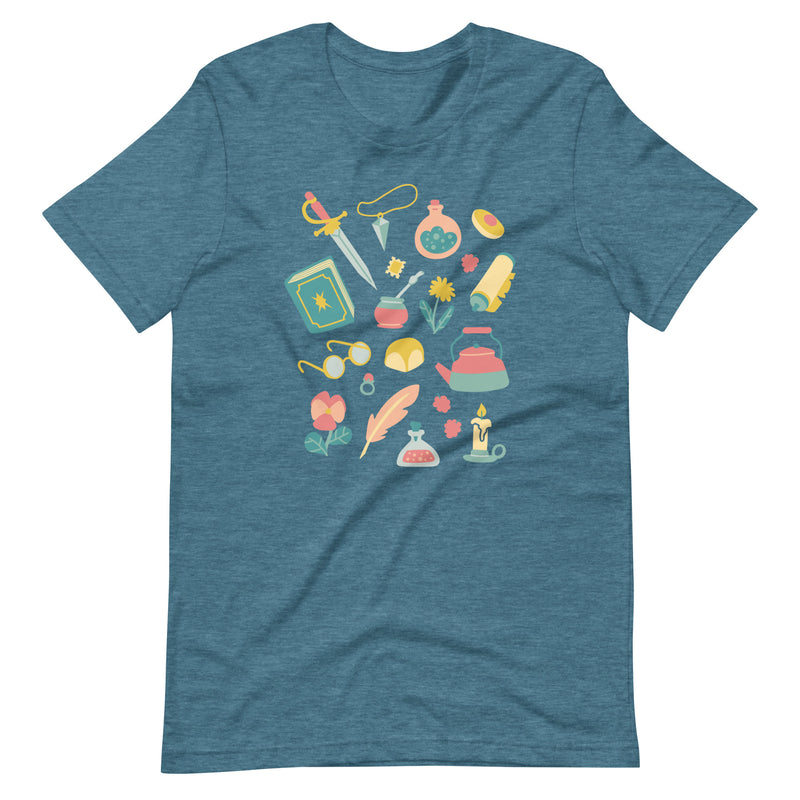 Spring Items Shirt - Geeky merchandise for people who play D&D - Merch to wear and cute accessories and stationery Paola&