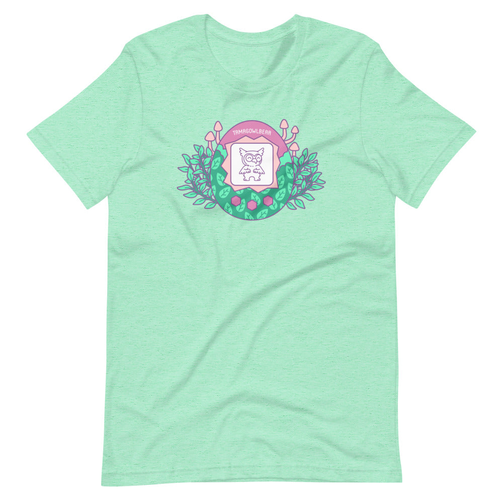 Pink Tamagowlbear Shirt - Geeky merchandise for people who play D&D - Merch to wear and cute accessories and stationery Paola's Pixels
