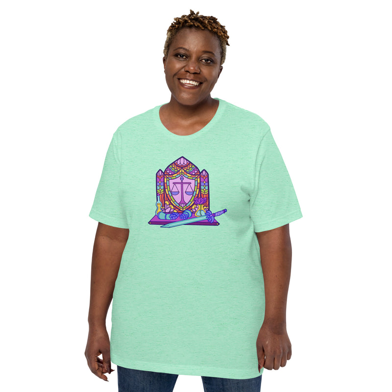 Paladin Window Shirt - Geeky merchandise for people who play D&D - Merch to wear and cute accessories and stationery Paola&