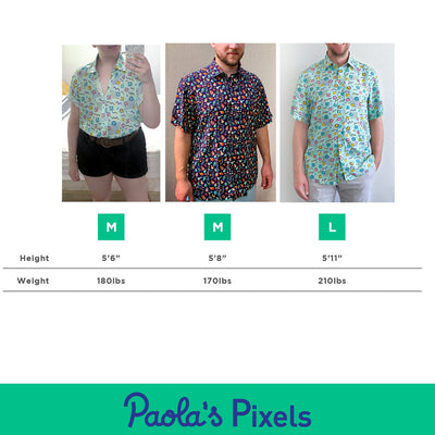 Dungeon Academia Unisex Button Up - Geeky merchandise for people who play D&D - Merch to wear and cute accessories and stationery Paola's Pixels