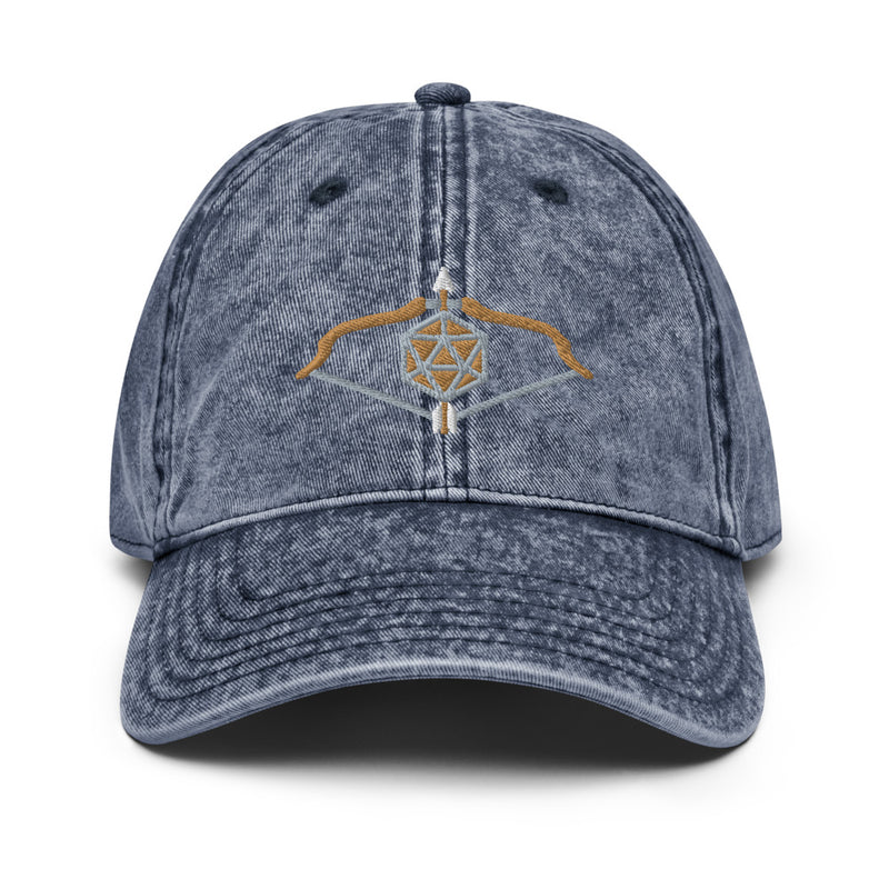 Bow and Arrow Cap - Geeky merchandise for people who play D&D - Merch to wear and cute accessories and stationery Paola&