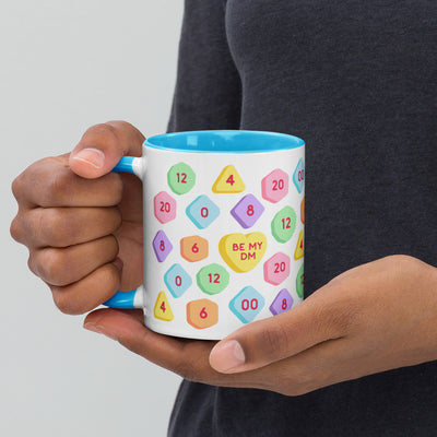Be My DM Mug - Geeky merchandise for people who play D&D - Merch to wear and cute accessories and stationery Paola's Pixels