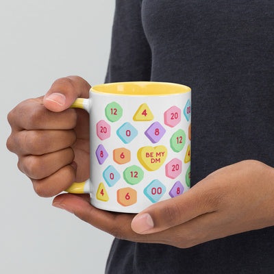 Be My DM Mug - Geeky merchandise for people who play D&D - Merch to wear and cute accessories and stationery Paola's Pixels