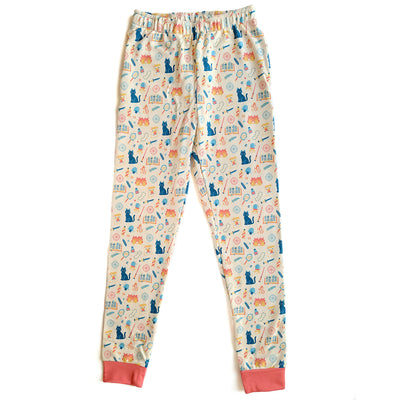 Wizard Women's Joggers - Geeky merchandise for people who play D&D - Merch to wear and cute accessories and stationery Paola's Pixels