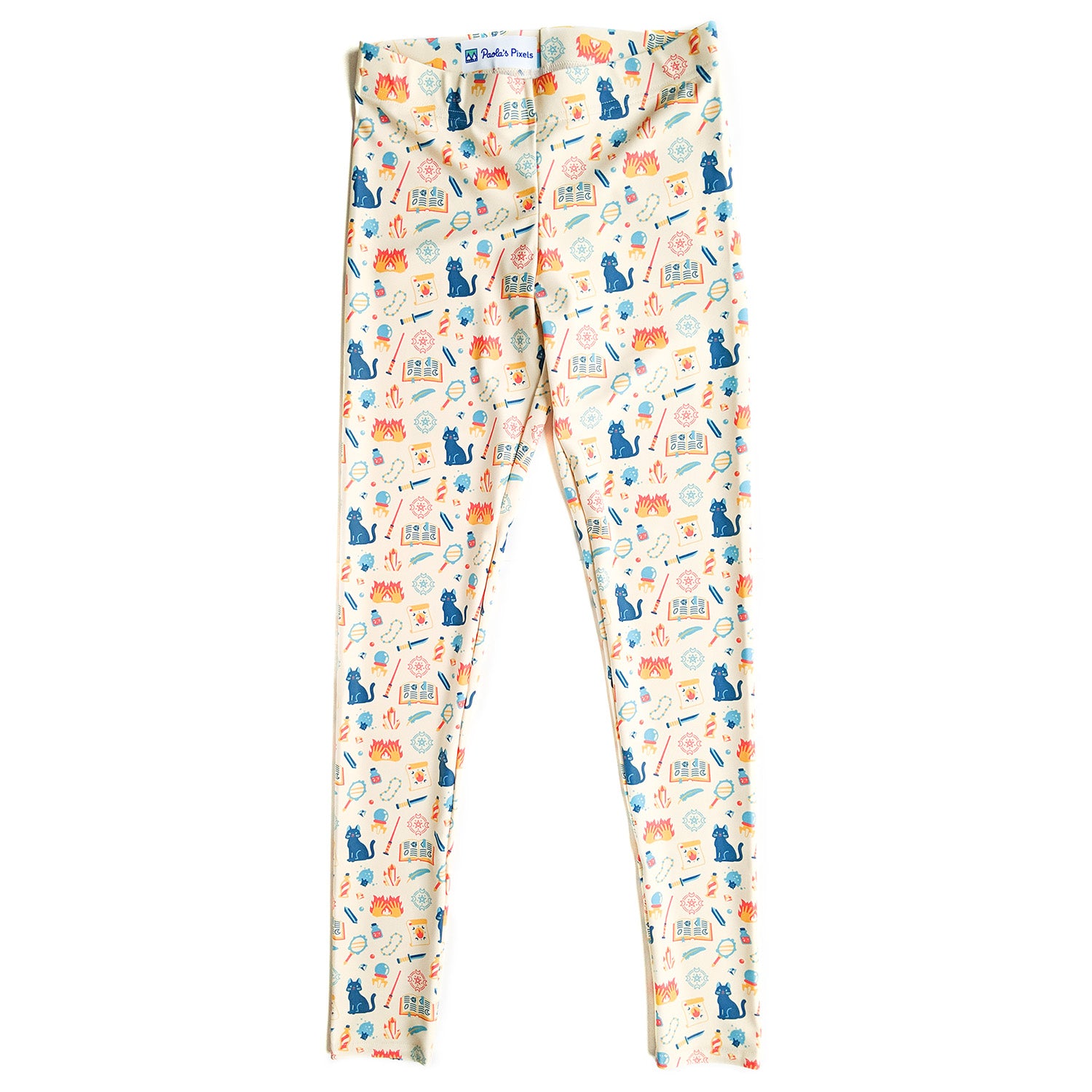 Wizard Leggings - Geeky merchandise for people who play D&D - Merch to wear and cute accessories and stationery Paola's Pixels