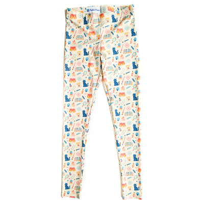 Wizard Leggings - Geeky merchandise for people who play D&D - Merch to wear and cute accessories and stationery Paola's Pixels