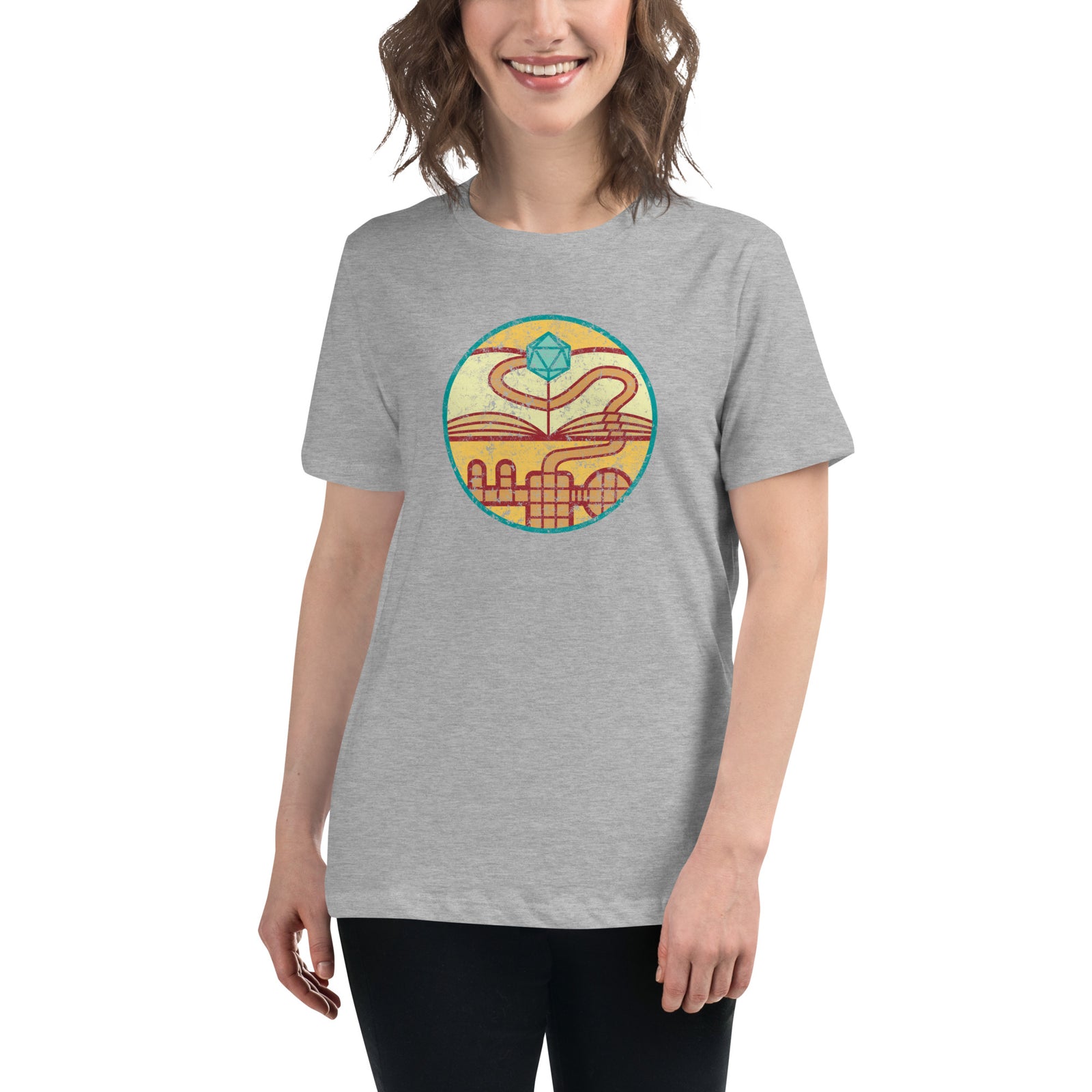 Game Master Circle Women's Shirt - Geeky merchandise for people who play D&D - Merch to wear and cute accessories and stationery Paola's Pixels