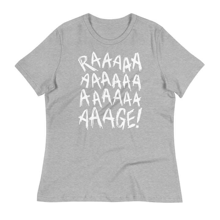 RAGE Women's Shirt - Geeky merchandise for people who play D&D - Merch to wear and cute accessories and stationery Paola's Pixels